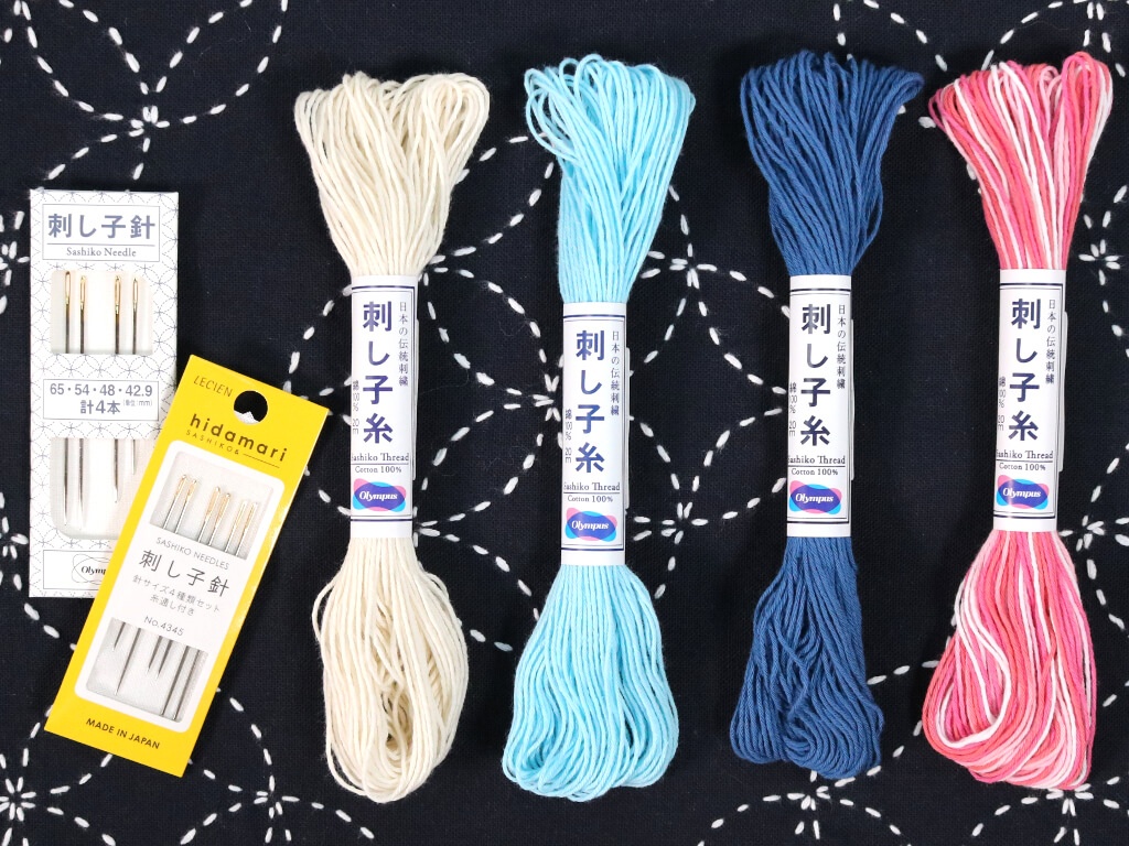 Sashiko Garn, Nadeln und Zubehör aus Japan kaufen